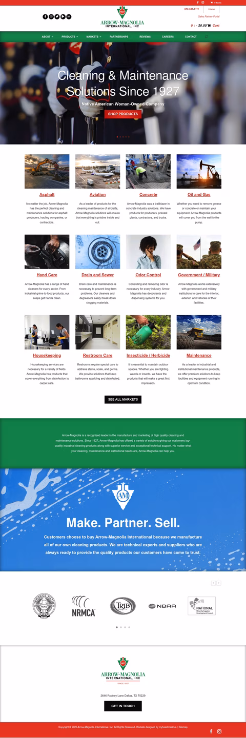 Arrow-Magnolia-International Homepage 1440px