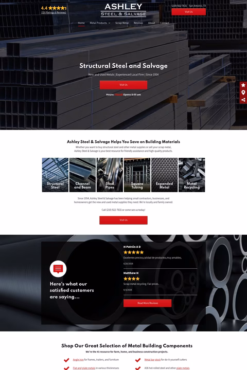 Ashley-Steel-Salvage Homepage 1440px