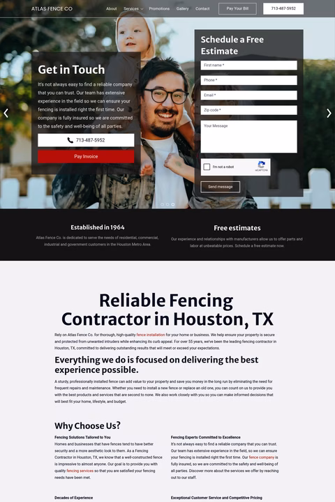 Atlas-Fence-Company Homepage 1440px