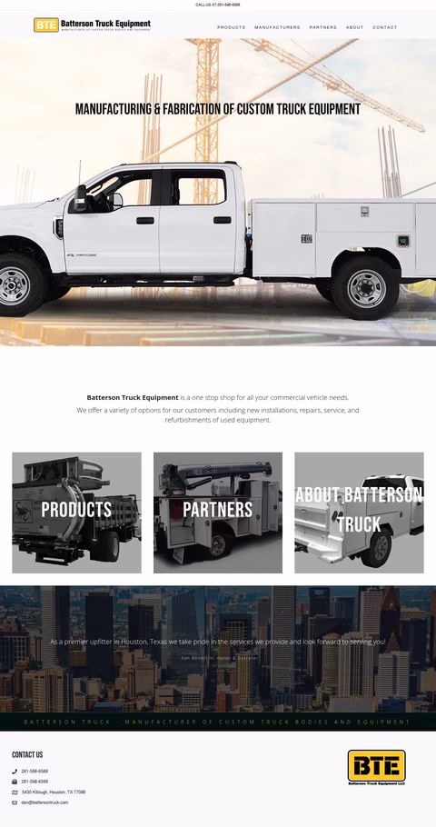 Batterson-Truck-Equipment Homepage 1440px