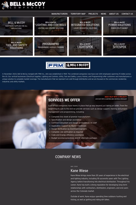 Bell-Mccoy Homepage 1440px