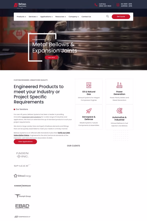 Bellows-Systems Homepage 1440px