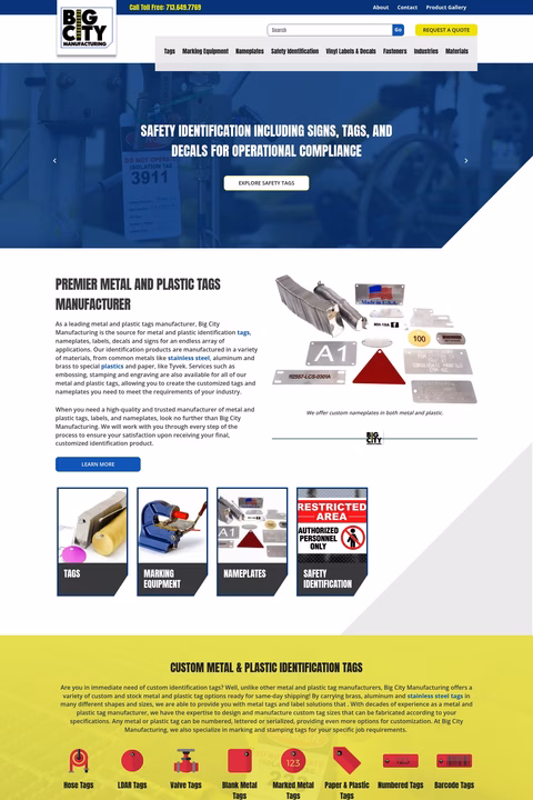 Big-City-Manufacturing Homepage 1440px