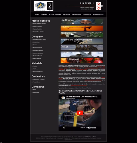 Blackwell-Plastics Homepage 1440px