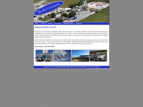Bodin-Concrete Homepage 1440px