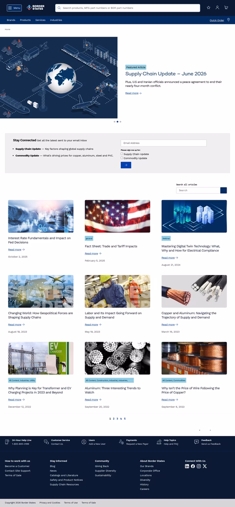 Border-States Homepage 1440px