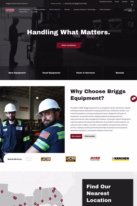 Briggs-Equipment Homepage 1440px