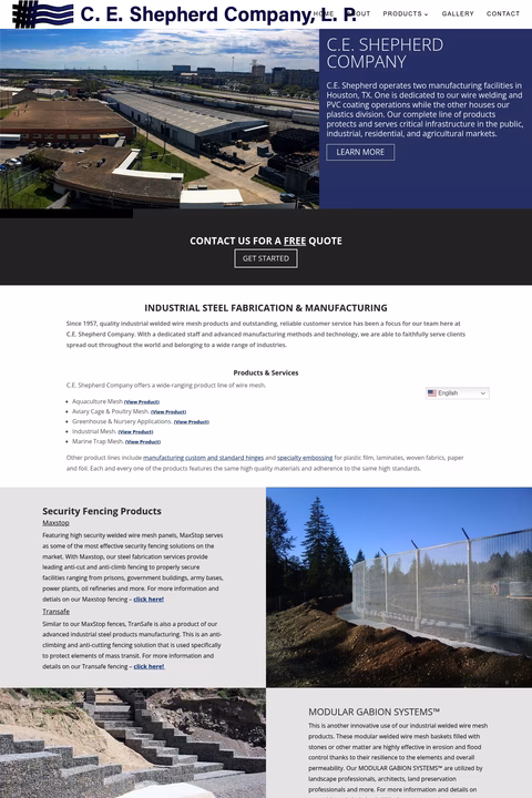 C-E-Shepherd-Company Homepage 1440px