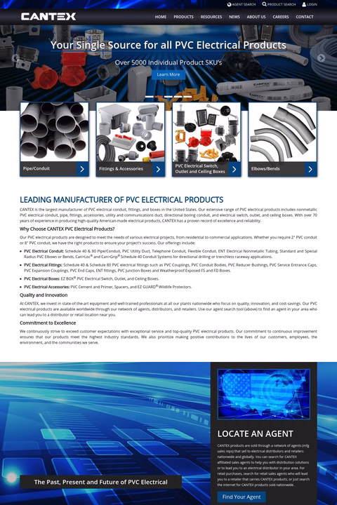 Cantex-Pvc-Conduit Homepage 1440px