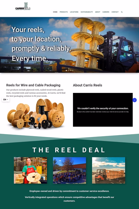 Carris-Reels Homepage 1440px
