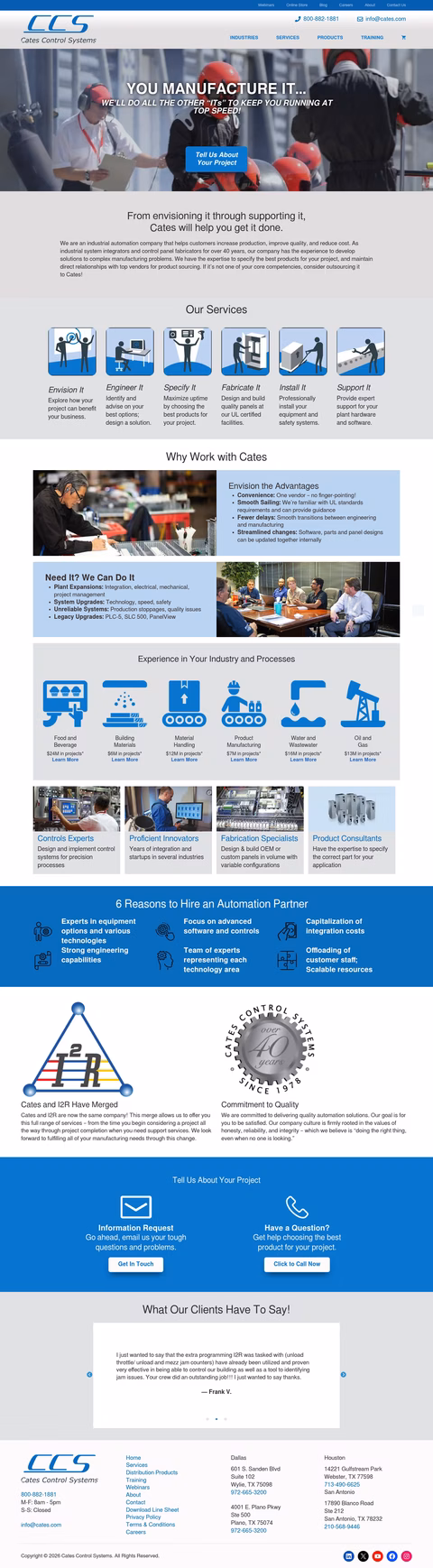 Cates-Control-Systems Homepage 1440px
