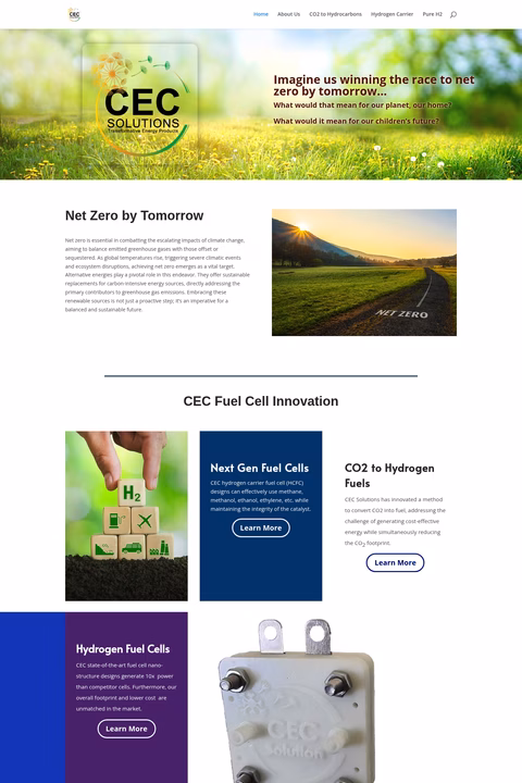 Cec-Solutions Homepage 1440px