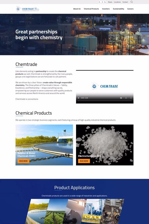 Chemtrade-Logistics Homepage 1440px
