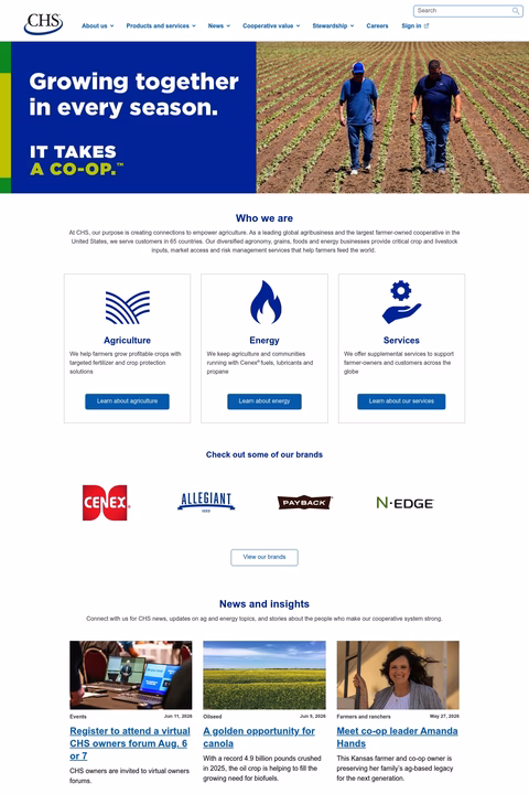 Chs-Inc Homepage 1440px