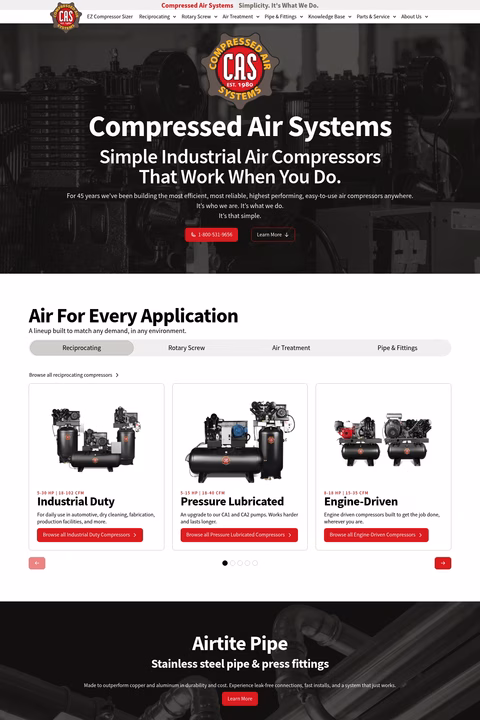 Compressed-Air-Systems Homepage 1440px