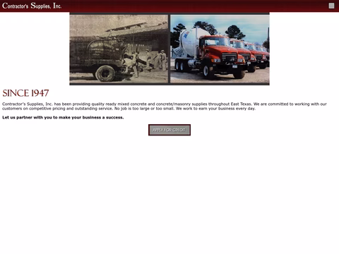Contractors-Supplies-Inc Homepage 1440px