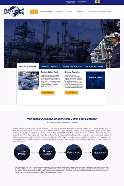 Coverflex-Manufacturing Homepage 1440px