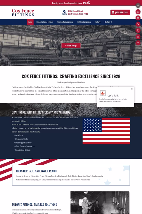 Cox-Fence-Fittings Homepage 1440px