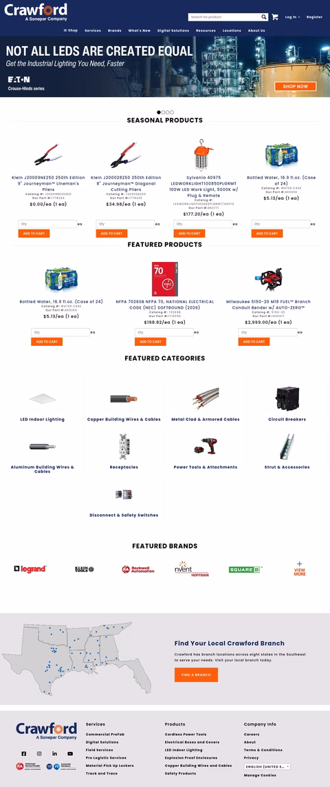 Crawford-Electric-Supply Homepage 1440px