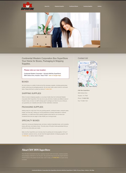 Cwc-Box-Superstore Homepage 1440px