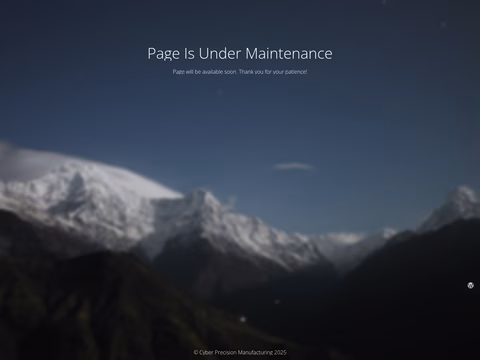 Cyber-Precision-Manufacturing Homepage 1440px