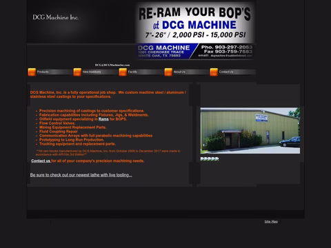 Dcg-Machine Homepage 1440px