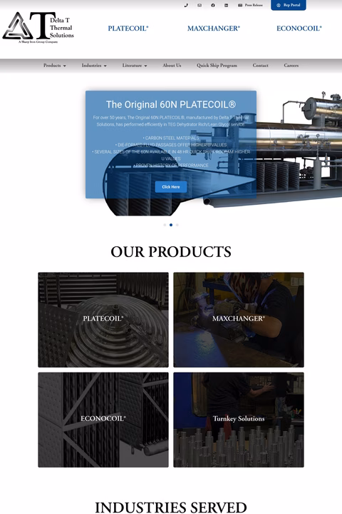 Delta-T-Thermal-Solutions Homepage 1440px