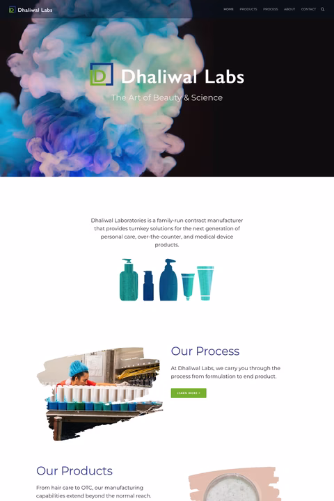 Dhaliwal-Labs Homepage 1440px