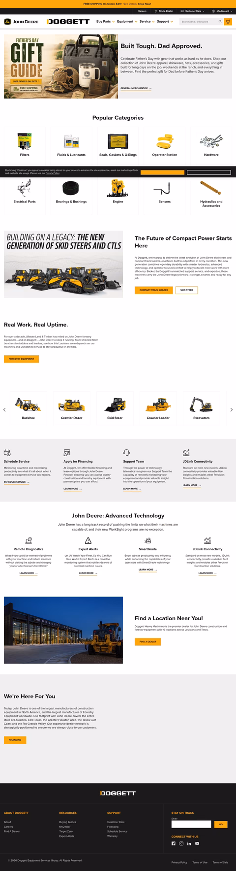 Doggett-Equipment-Services-Group Homepage 1440px