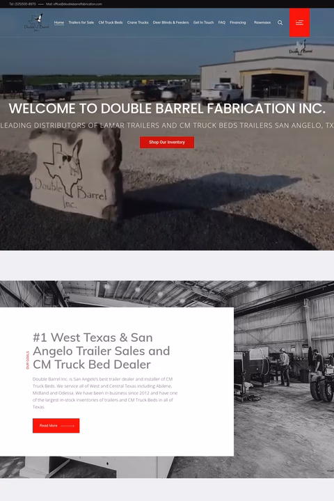 Double-Barrel-Fabrication Homepage 1440px
