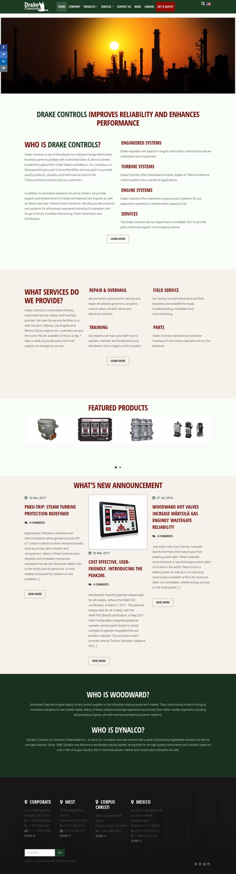 Drake-Controls Homepage 1440px