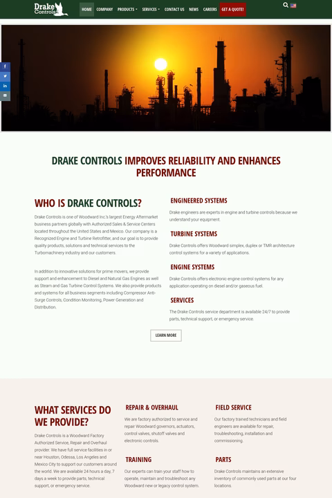 Drake-Controls Homepage 1440px