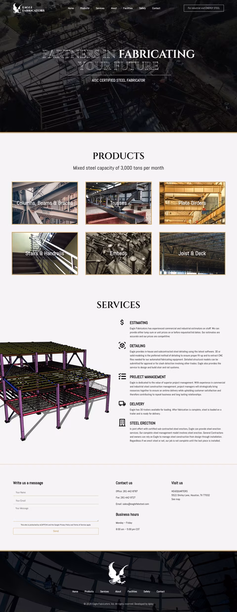 Eagle-Fabricators Home/ 1440px