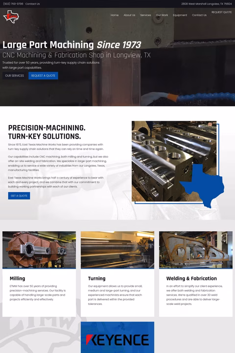 East-Texas-Machine-Works Homepage 1440px