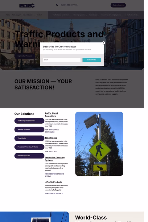 Eltec Homepage 1440px