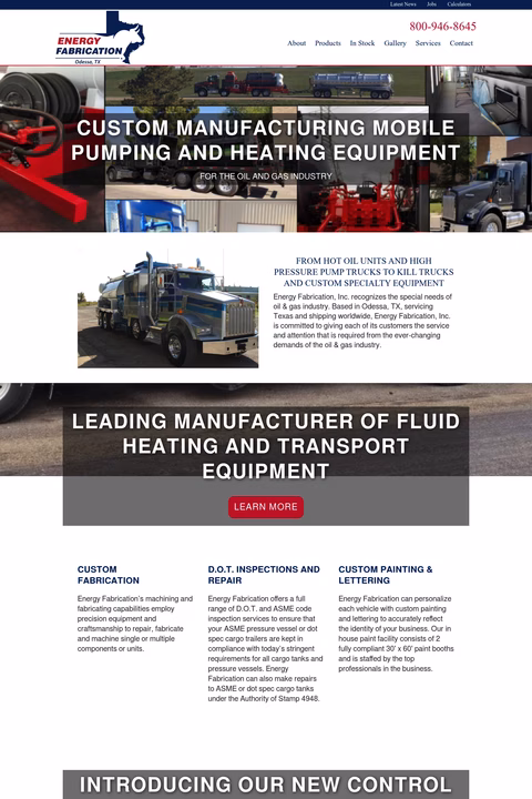 Energy-Fabrication Homepage 1440px