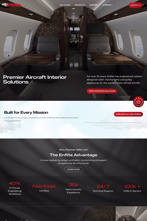 Enflite Homepage 1440px
