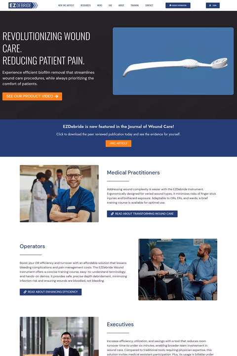 Ezdebride Homepage 1440px