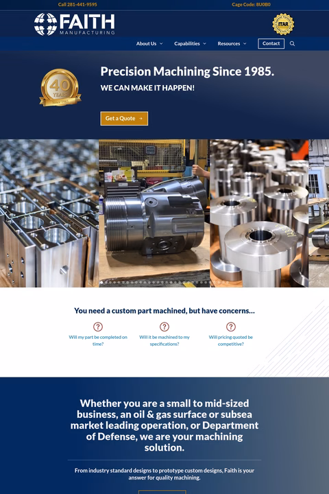 Faith-Manufacturing Homepage 1440px