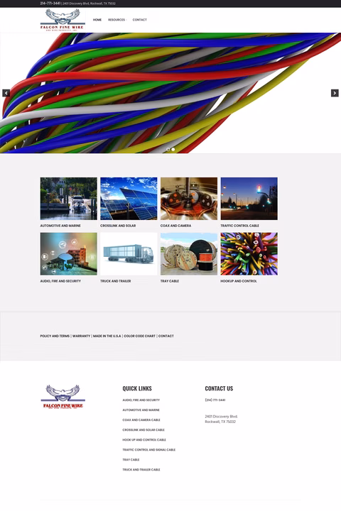 Falcon-Fine-Wire-Wire-Products Homepage 1440px