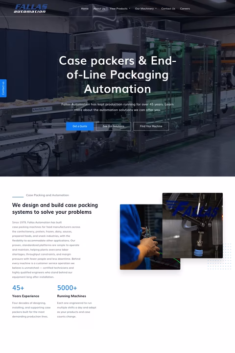 Fallas-Automation Homepage 1440px
