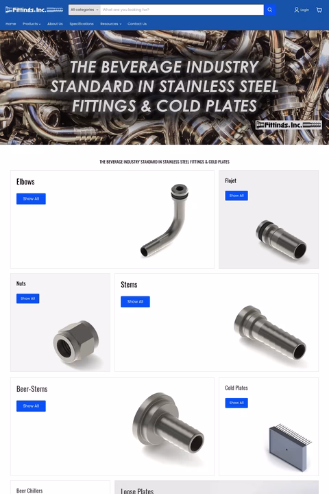 Fittings-Inc Homepage 1440px