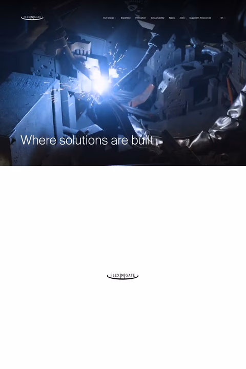 Flex-N-Gate Homepage 1440px