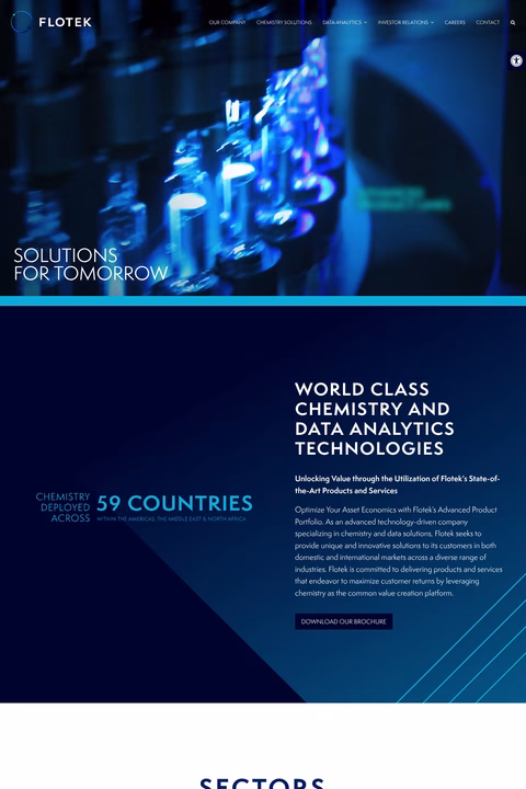Flotek-Industries-Inc Homepage 1440px