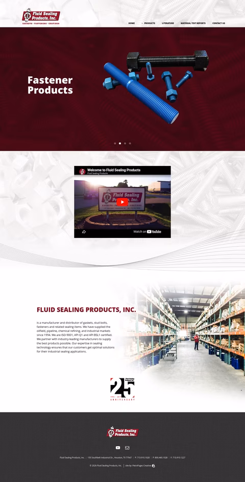 Fluid-Sealing-Products Homepage 1440px