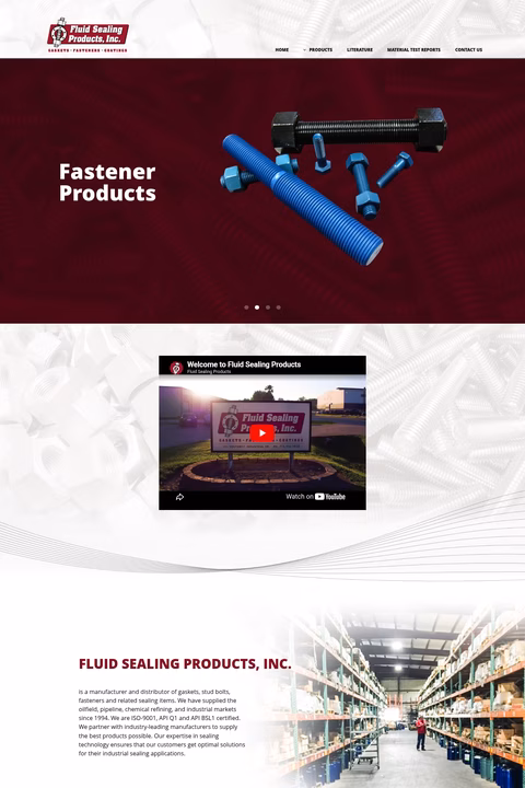 Fluid-Sealing-Products Homepage 1440px