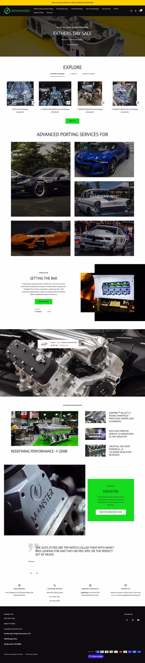 Frankenstein-Engine-Dynamics Homepage 1440px
