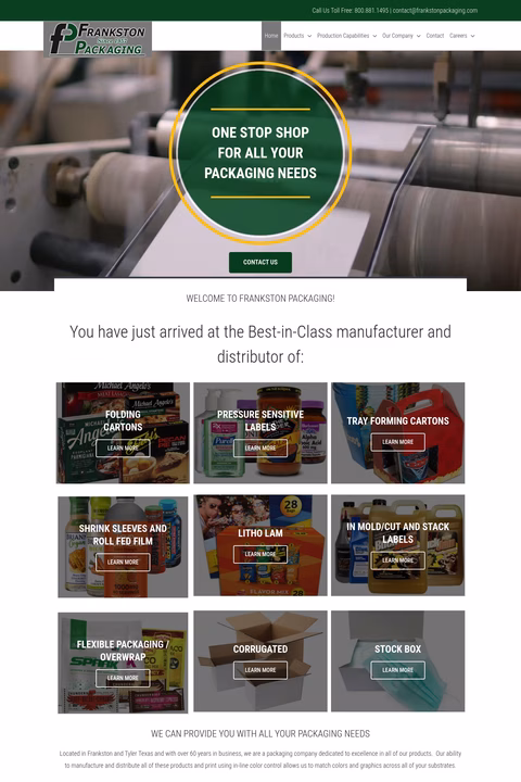 Frankston-Packaging Homepage 1440px