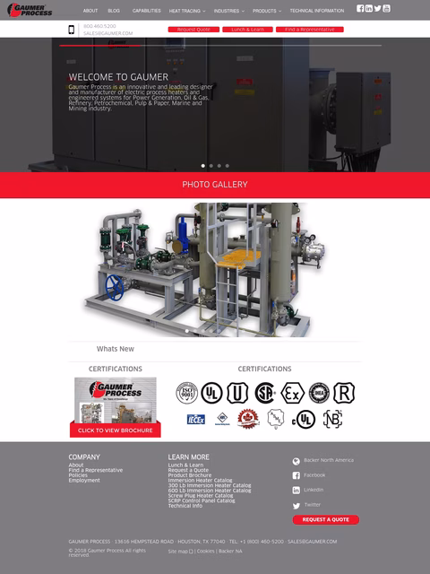 Gaumer-Company Homepage 1440px