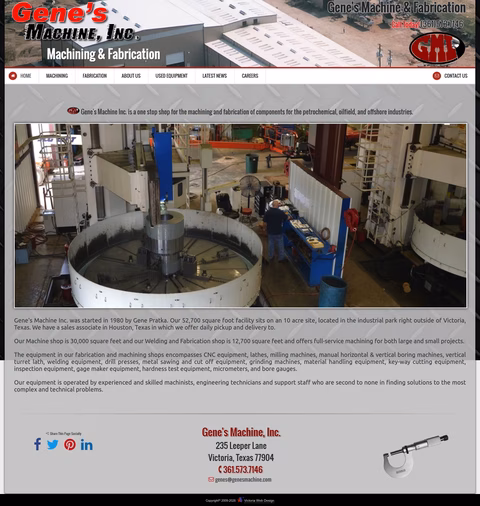 Genes-Machine Homepage 1440px